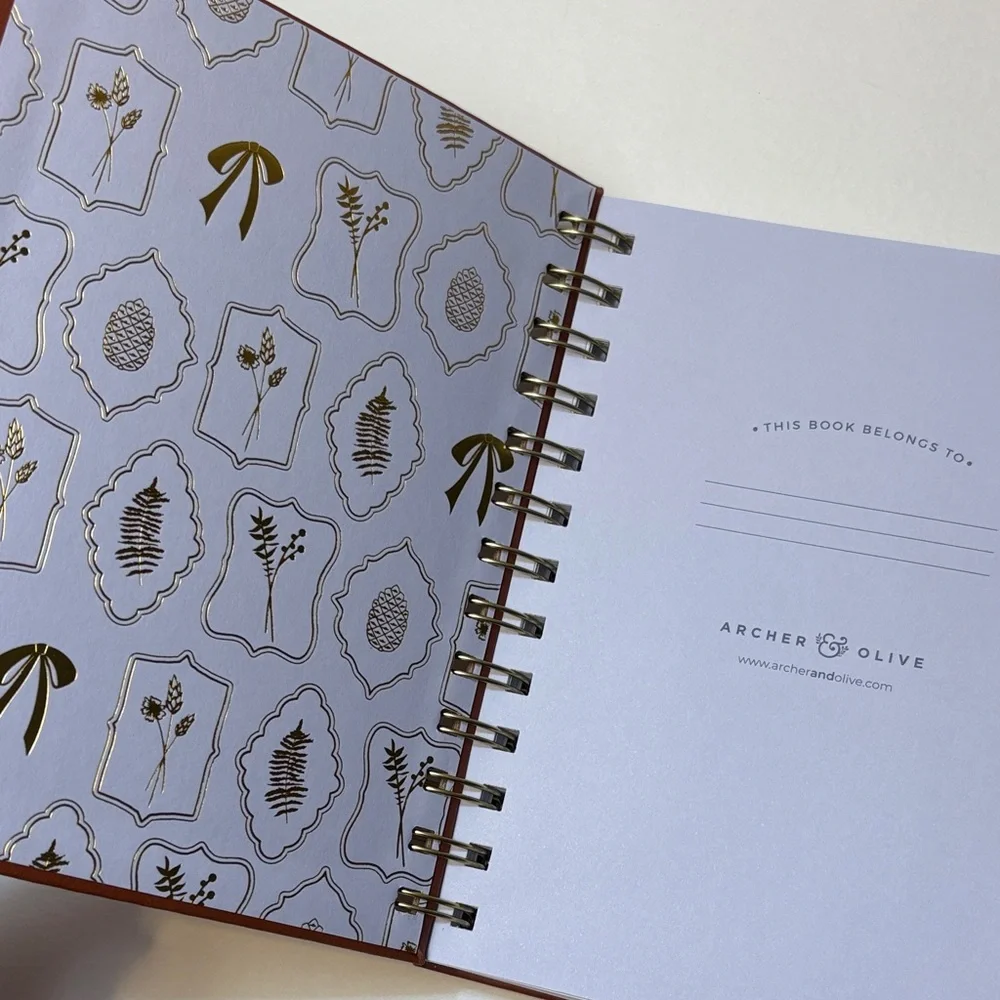Archer & Olive Rustic Brown Journal with Elastic Closure - Picture 4 of 4